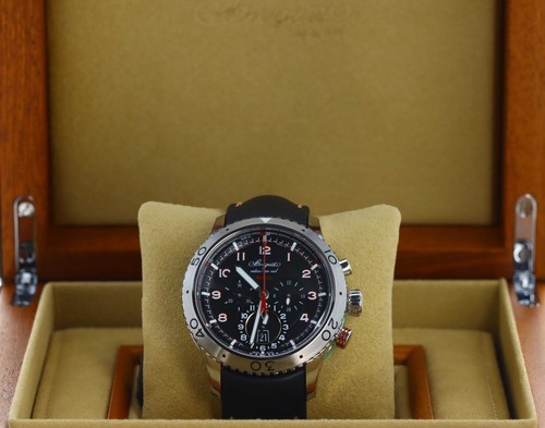 Breguet Type XXII Transatlantique Flyback Chrono 10Hz GMT - Steel, 3880ST/H2/3XV