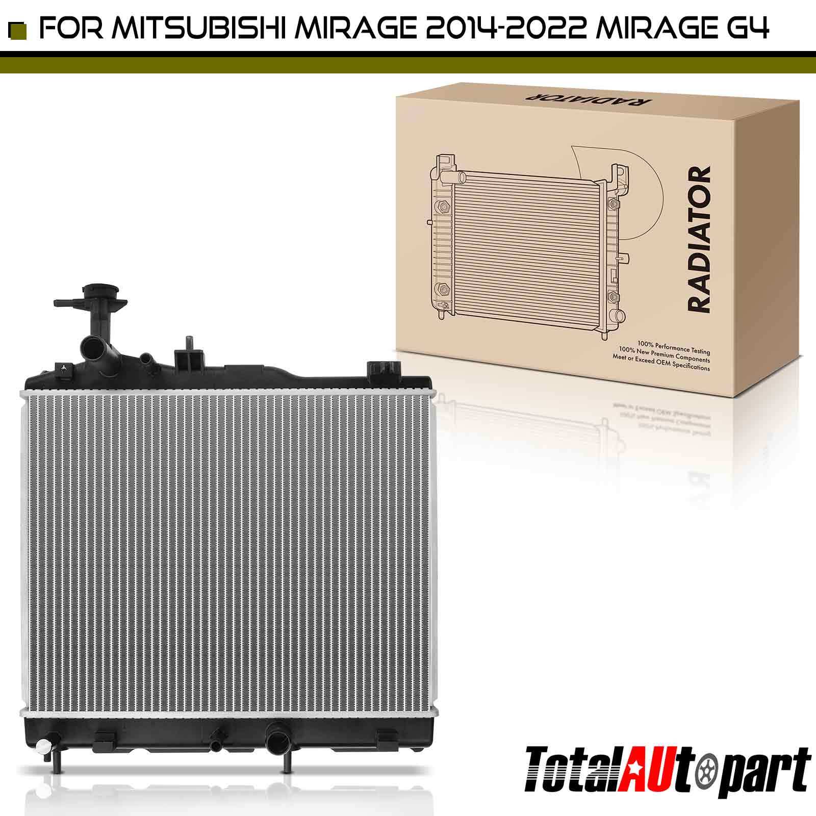 Radiator without Oil Cooler for Mitsubishi Mirage 14-15 17-24 Mirage G4 ...