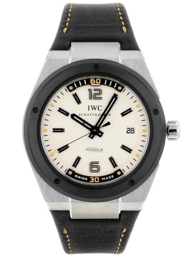 IWC Ingenieur Climate Action Limited IW323402 Automatic Silver SS Round  Mens 108 7640127774182 | eBay