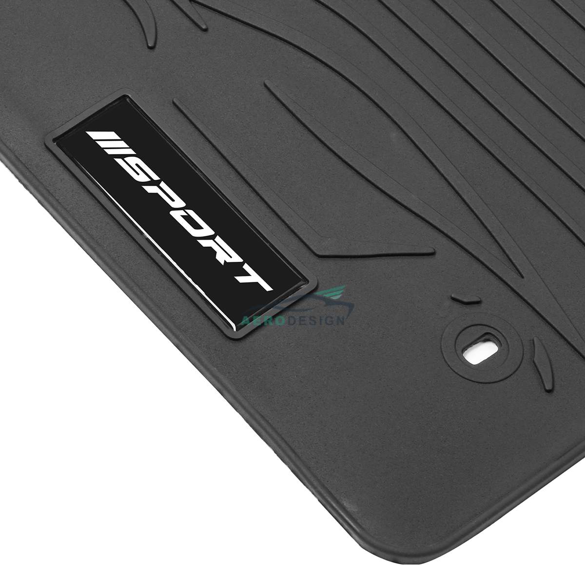 Fits 1823 Toyota Camry Black Floor Mats Car Carpet Latex Front Rear