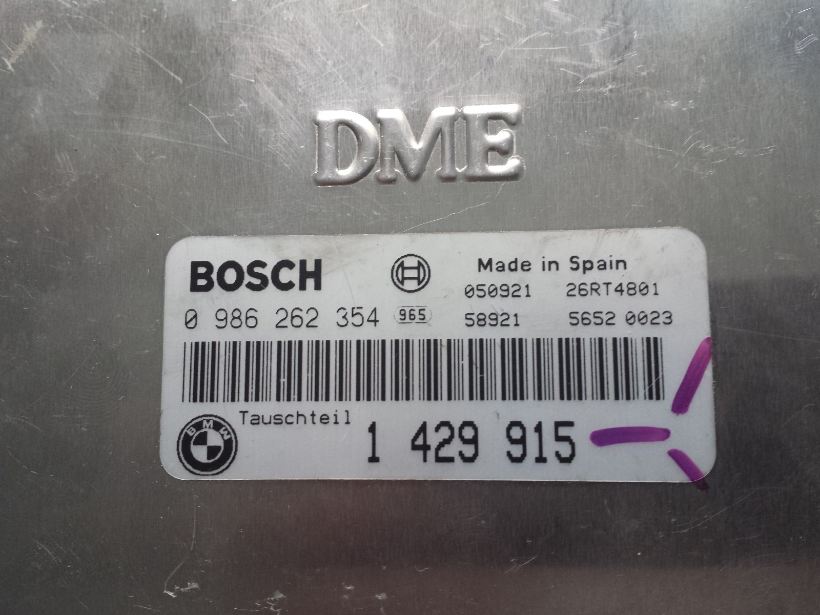 BMW OEM CONTROL MODULE DME **GENUINE BMW *** 1429915 | eBay 
