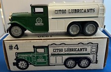 Vintage 1992 Ertl Collectible - 1930 Diamond T "Citgo" Transport Bank 4, MINT
