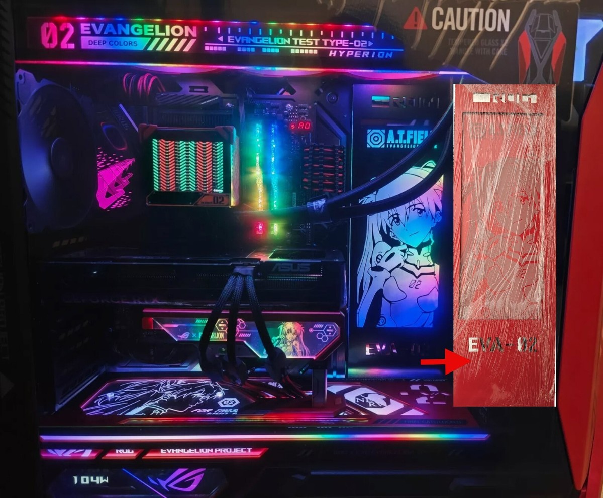 RGB Light Board for ASUS ROG Hyperion GR701 EVA-02 Edition