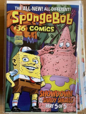 SPONGEBOB COMICS #36 1st Print (UNITED PLANKTON PICTURES, October 2013) N/M