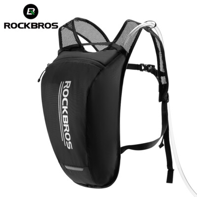 #ad ROCKBROS Lightweight Hydration BackpackRunning Backpack with 2L Water Bladder $23.99