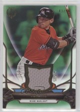 2016 Topps Tribute Tribute Relics Green 43/99 Ichiro Suzuki Ichiro #TR-I HOF fm0