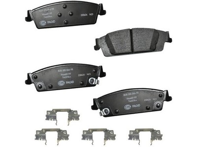 Rear Pagid Brake Pad Set fits Chevy Silverado 1500 LD 2019 5.3L V8 85KYPGBB