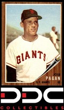 1962 Topps #565 Jose Pagan San Francisco Giants Near Mint or Better