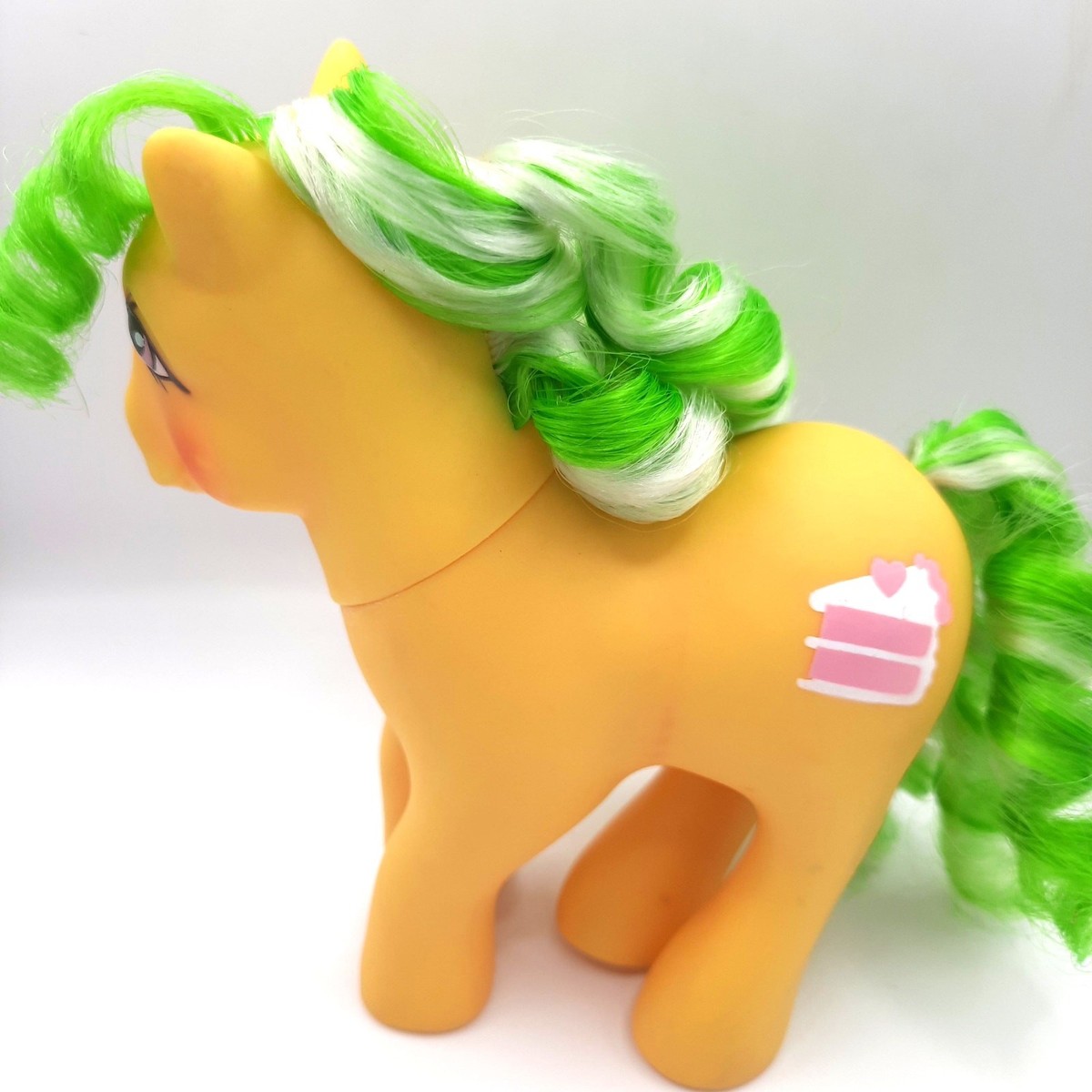 My Little Pony G1 Lemon Treats Candy Cane Yellow Cake Vintage