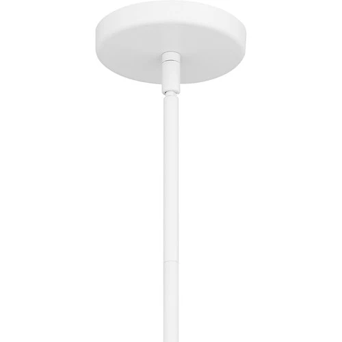 Matte White  Mini Pendant from the Arbor Collection - Picture 6 of 6