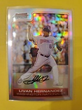 2006 Bowman Chrome Refractors #109 Livan Hernandez - Washington Nationals