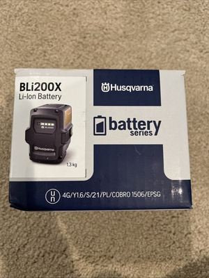#ad Husqvarna BLi200x Li Ion Battery Brand New in Box unused $179.95