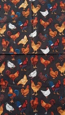 Dan Morris Fabric Robert Kaufman Chickens Down on the Farm 36"x 44"