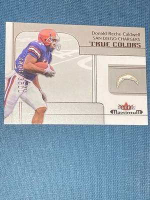 E1158 /3500 2002 Fleer Maximum #263 Donald Reche Caldwell Charger Florida Gators