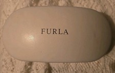 Furla Cream Eyeglasses Sunglasses Hard Case  CASE ONLY