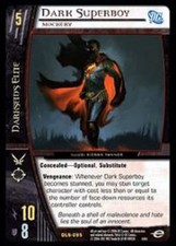 Sistema VS: Dark Superboy, Mockery - Foil [Jugado] DC Legion of Super Heroes TCG