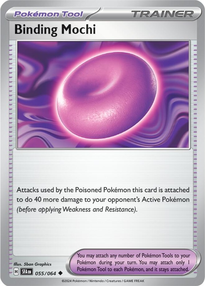 Binding Mochi 055/064 Pokemon SV: Shrouded Fable NM EN 5ban Graphics