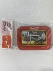 Vintage Coca-Cola Mini Serving / Change Trays, 1998, set of 4