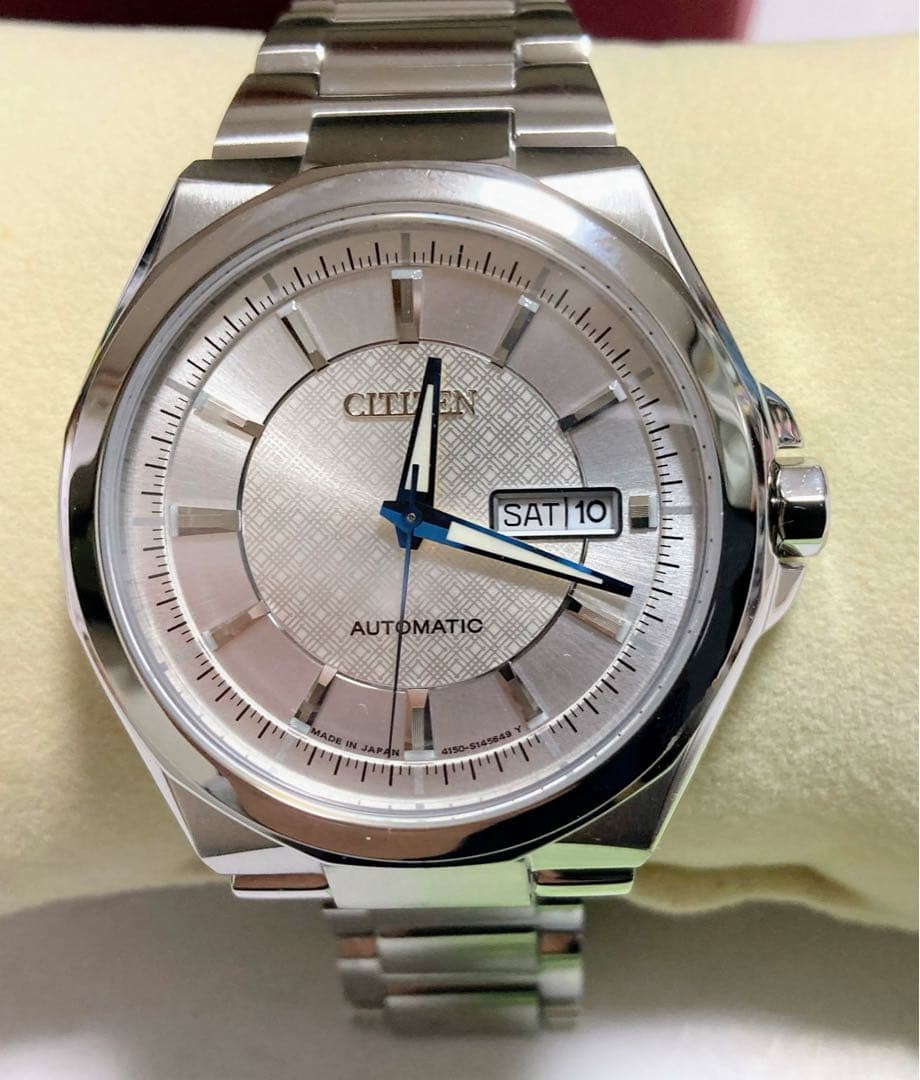 Citizen Automatic Men's Watch Silver From Japan image 2