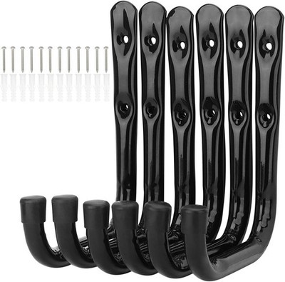 Schwerlast Garage Leiter Haken - 6 Stück Wandhalterung Zum Selbermachen Organizer