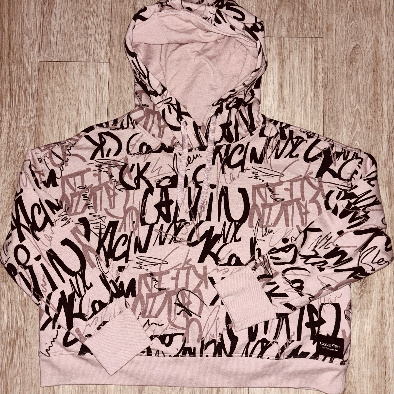 Calvin Klein Performance Graphic Pullover Hoodie … - image 1