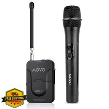 Movo WMX-7-TH RX Wireless Microphone System VHF Transmitter Receiver
