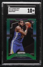 2019-20 Panini Prizm Rookie Green Prizm Eric Paschall #279 SGC 10 GEM 1d2e