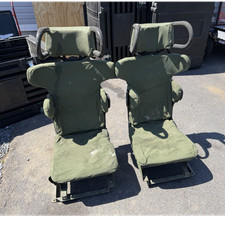 Pair Of Genuine Military Ballistic Blast Seats Mrap Seats Oregon Aero Bvss Pair Of Genuine Military Ballistic Blast Seats Mrap Seats Oregon Aero Bvss