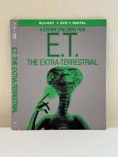 COLLECTORS EDITION ET EXTRA TERRESTRIAL BLU RAY GLOW IN DARK SLIPCASE SLEEVE