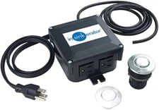 INSINKERATOR Garbage Disposal Air Switch Kit, Dual Outlet Sink Top Switch Button