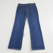 Vintage Levis 517 Mens 36x32 Orange Tab 60s Blue Made in USA Bootcut Denim Pants