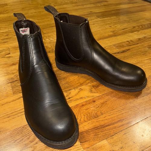 Red Wing Heritage Chelsea Black Harness 3194 Men’s 10.5 (WORN ONCE) - Picture 2 of 13