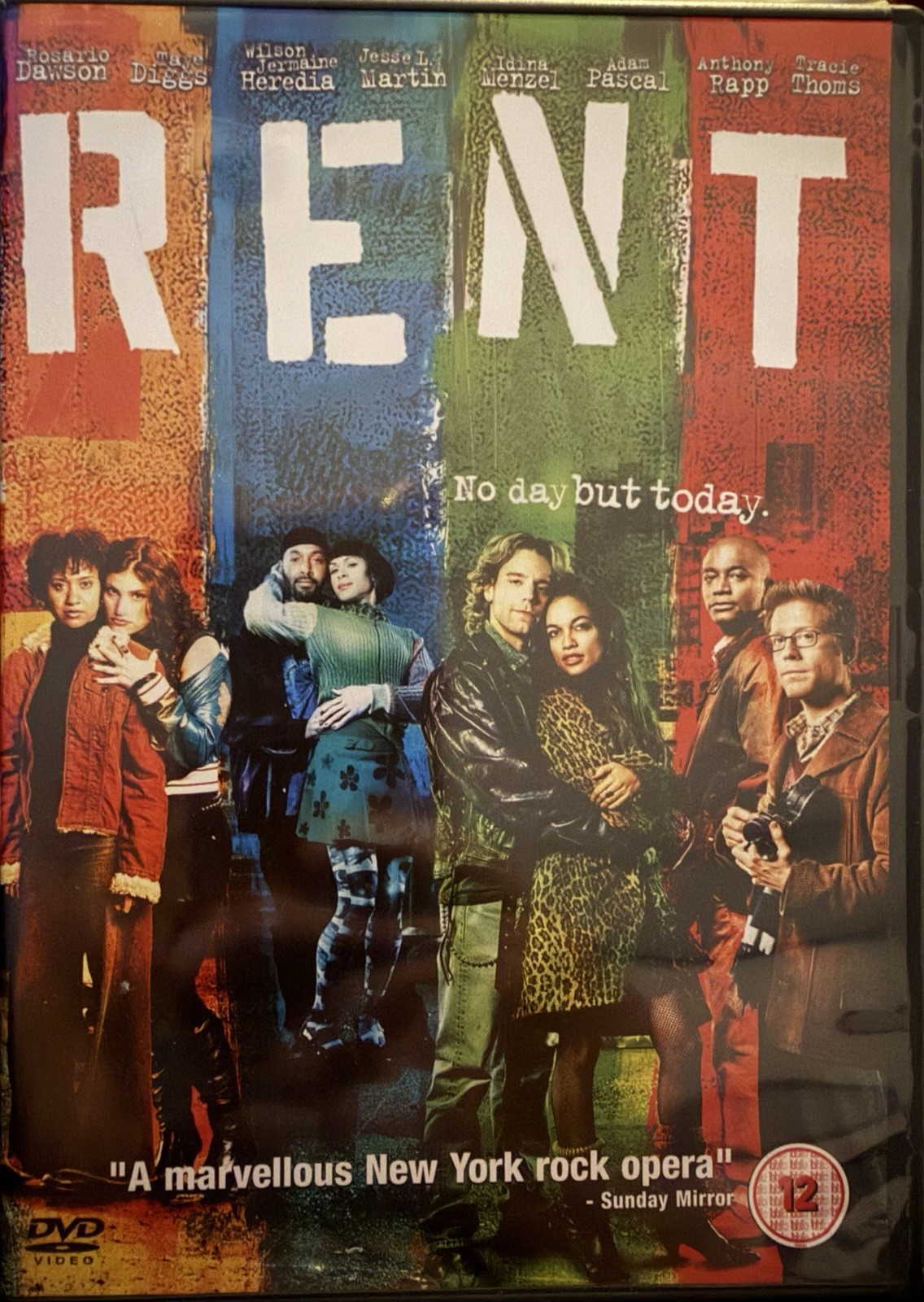 RENT DVD Rosario Dawson Taye Diggs New Sealed DVD