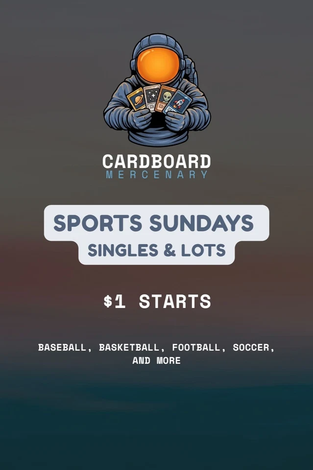 $1 Start - Sports Singles & Lots - Choose Your Own Adventure