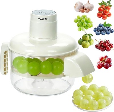 Automatic Grape Peeler Machine Electric Garlic Peeler & Cherry Tomato Cordless