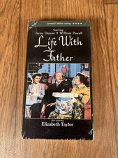 Life With Father VHS VCR Tape Sealed William Powell New Sealed