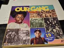 Our Gang Comedies 19 Full Episodes Laserdisc 3 Disc Set Little Rascals