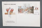 MayfairStamps Spain FDC 1987 Constitution Anniversary Souvenir Sheet First Day C