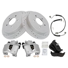 Rear Brake Pad & Rotor Kit For Ford Lincoln