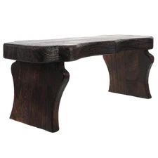 Japanese Solid Wood Short Stool Foot Portable Low Stools for Sitting