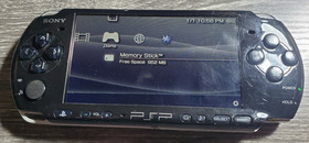 Sony PSP 3001 With 1 GB Memory Card, 2 Games, 2 Movies, Case, & Charger TESTED