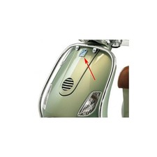 Plakette Piaggio Vespa ET2 ET4 PX GT GTS GTV LXV S APE 402 50-125-150-250 Emblem