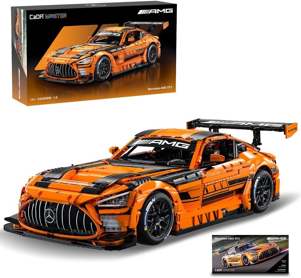 CaDA® Master Series: Mercedes-AMG GT3 (C64008W) – 1:8 Scale • 5466