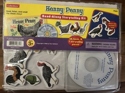 Lakeshore Learning  Henny Penny  Storytelling Kit & CD, Book For Prek/K