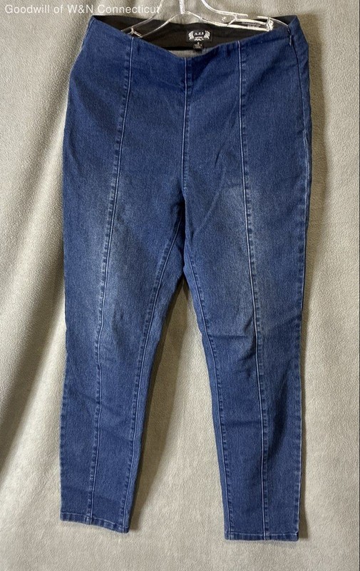 A.z.i Baisc Jeans Size 8 Women Blue