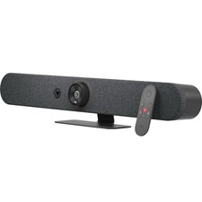 Logitech Rally Bar Mini VR0020 Graphite 4K Video Conference Bar Tested Working