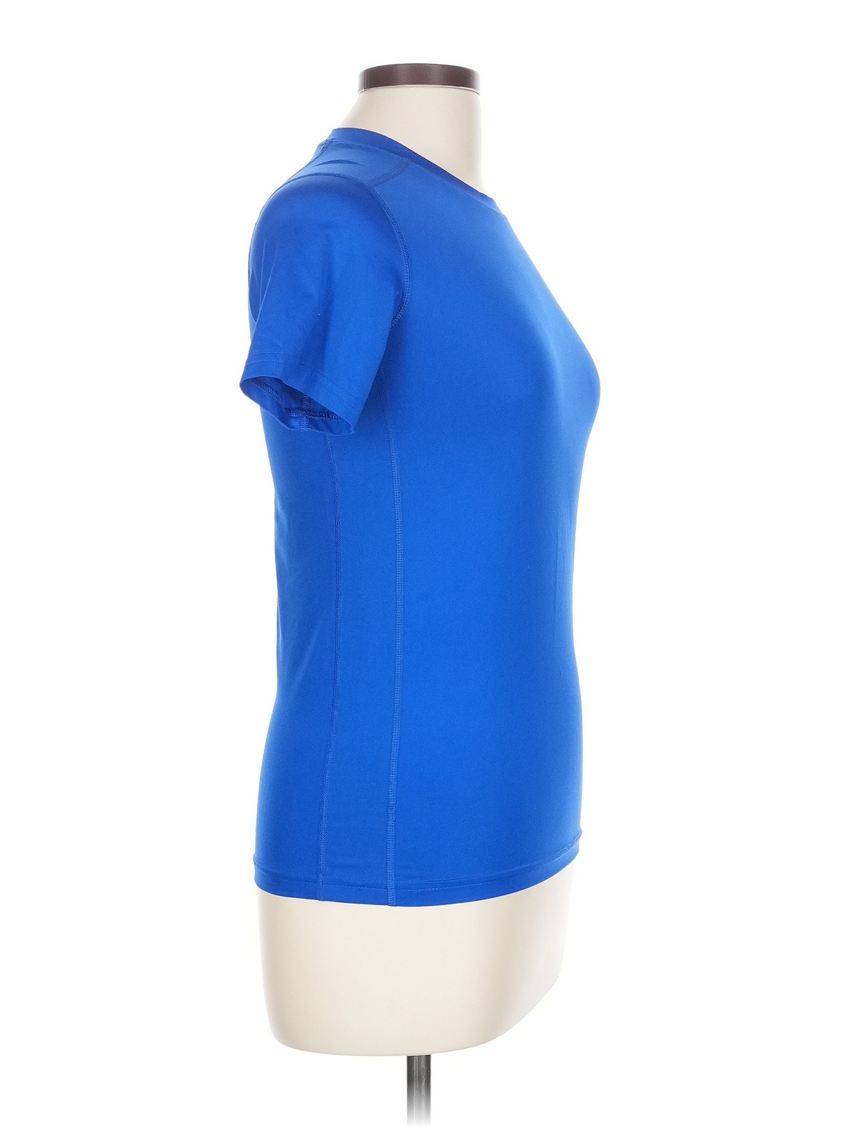 Nike Women Blue Active T-Shirt L thumbnail 3