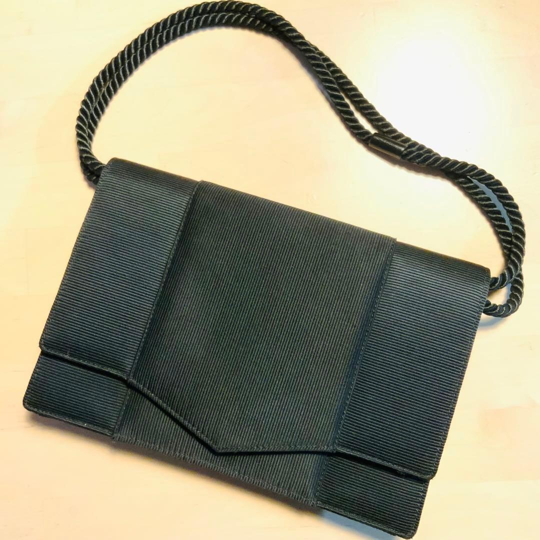 GIVENCHY black formal bag