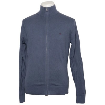 Tommy Hilfiger, Strickjacke, Herren, Größe: M, Blau, Kaschmir/Baumwolle #pLx
