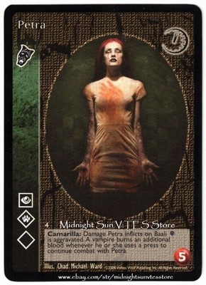 Petra Nosferatu Gehenna V:TES VTES Vampire CCG